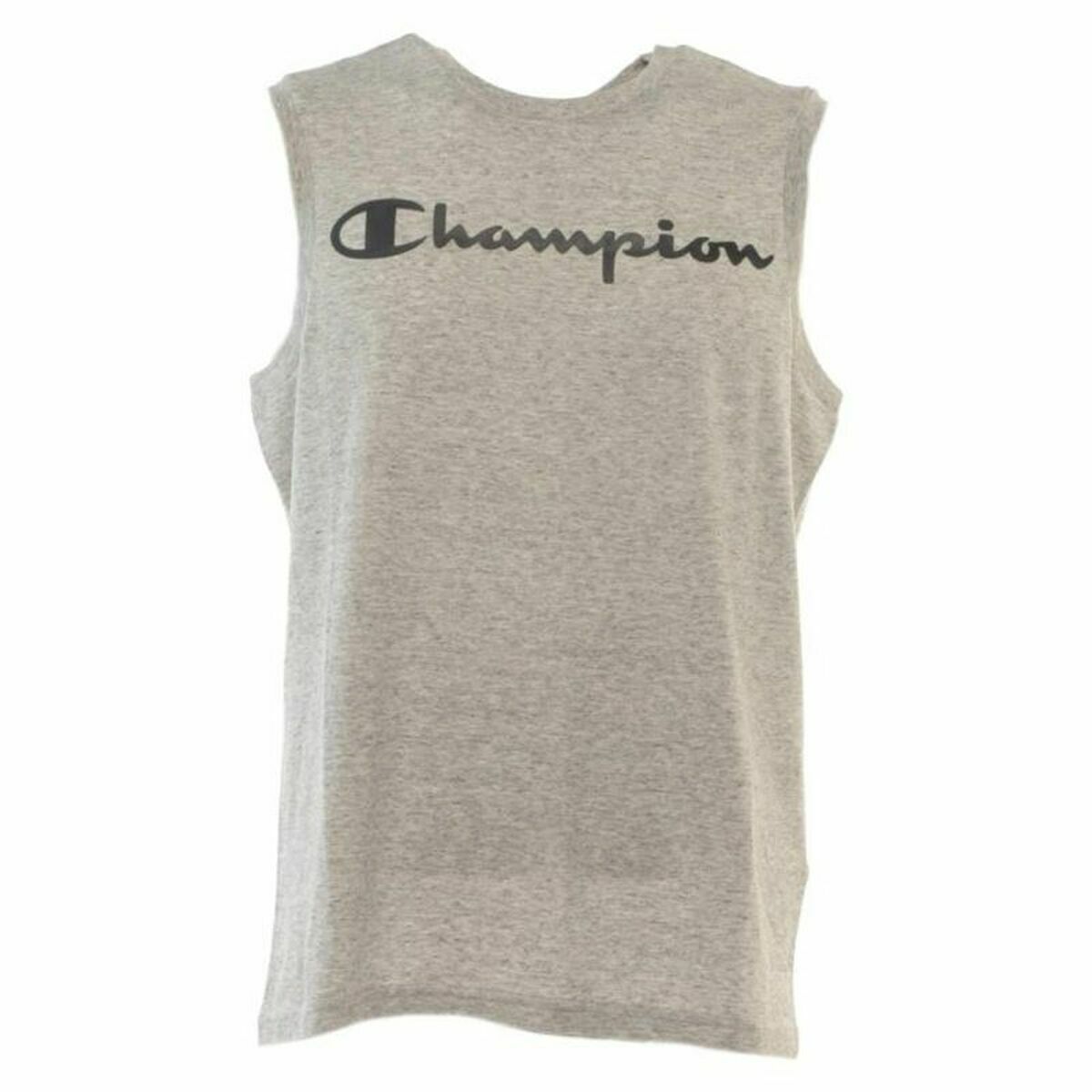 Men's Sleeveless T-shirt Champion Crewneck Grey XL