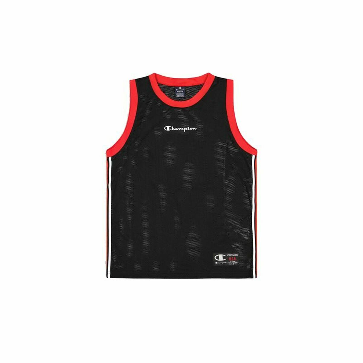 Men's Sleeveless T-shirt Champion Tank Top Black L