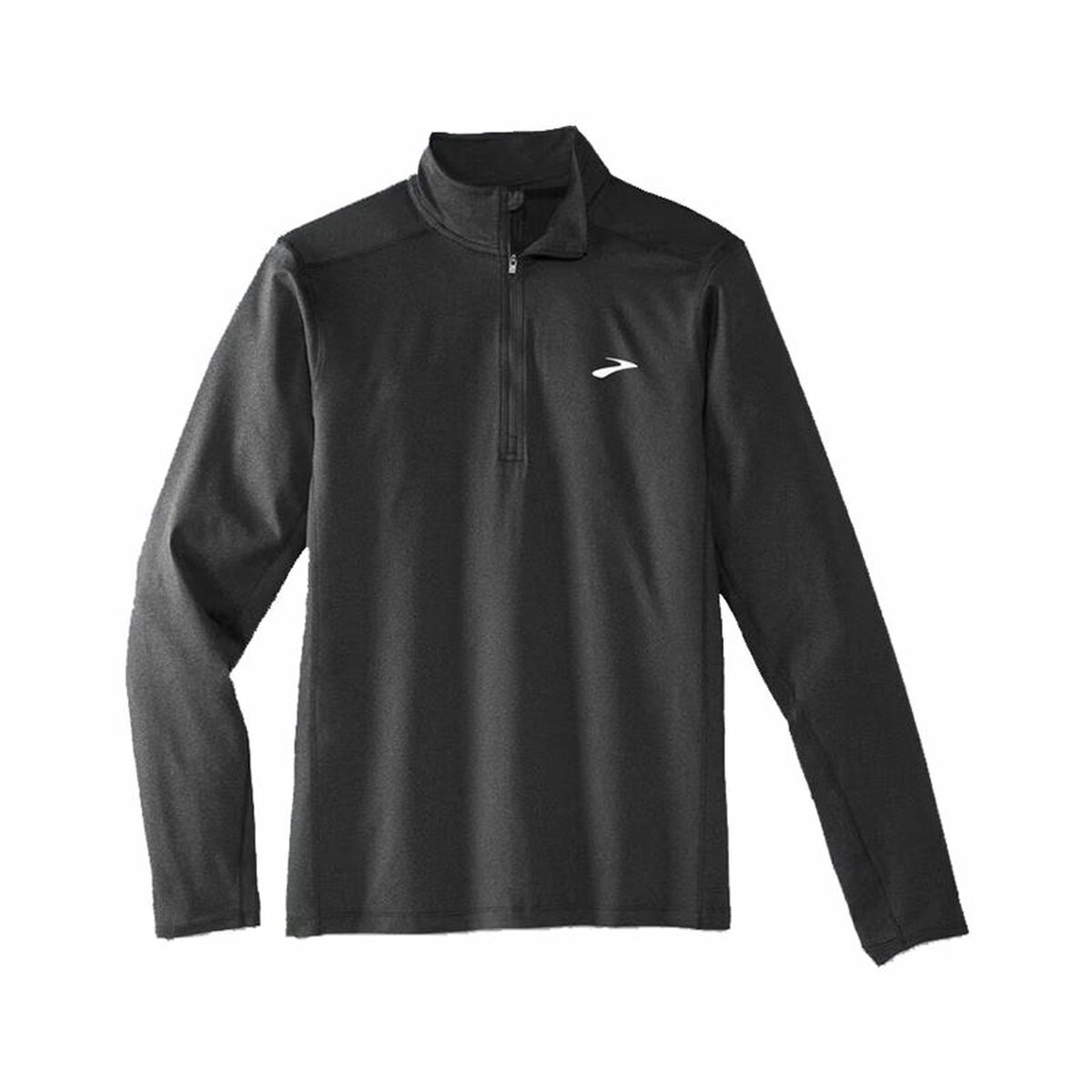 Men’s Long Sleeve T-Shirt Brooks Dash 1/2 Zip 2.0 Black M